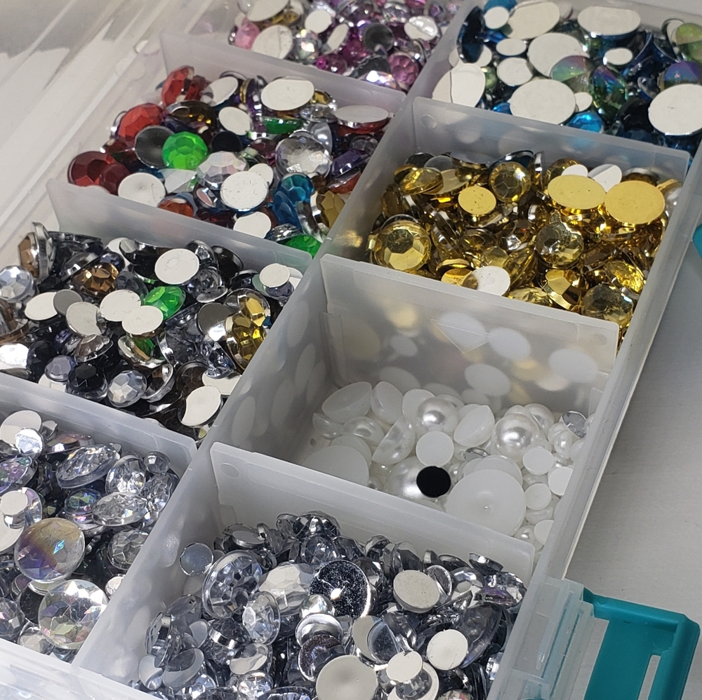 Large Rhinestones for Crafts Set
